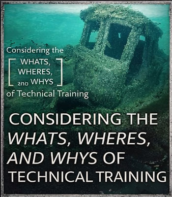 Considering the what wheres and whys